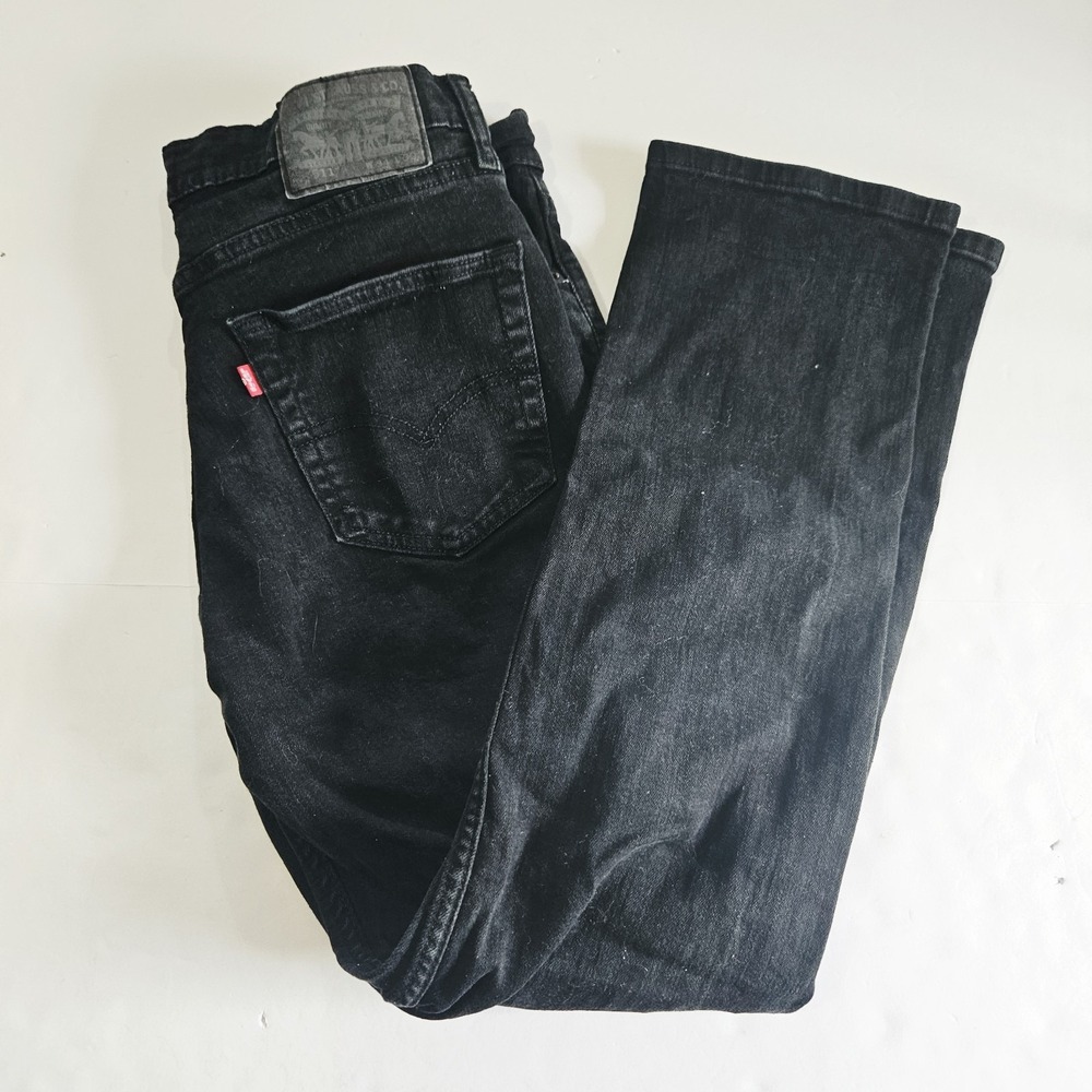Levi's 511 Men's Size 34X30 Jeans Black Denim Slim Fit